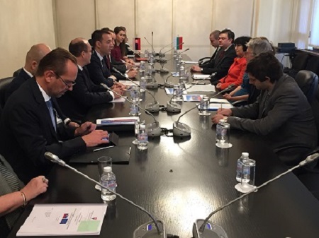 Minister zdravotníctva Tomáš Drucker na čele delegácie, ktorá rokovala s bulharskými partnermi