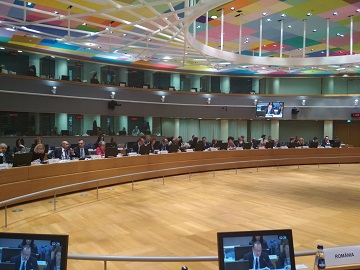 Štátny tajomník MZ SR Stanislav Špánik na Rade ministrov zdravotníctva EÚ v Bruseli
