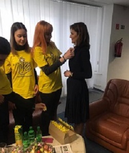 Ministerka zdravotníctva Andrea Kalavská prijala dobrovoľníkov z Ligy proti rakovine