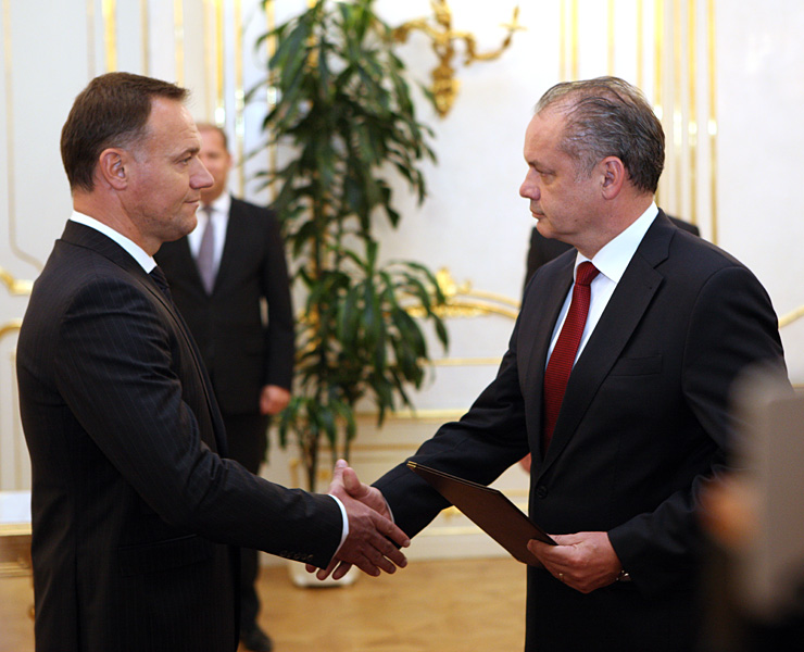 Prezident SR Andrej Kiska vymenoval Viliama Čisláka za nového ministra zdravotníctva 
