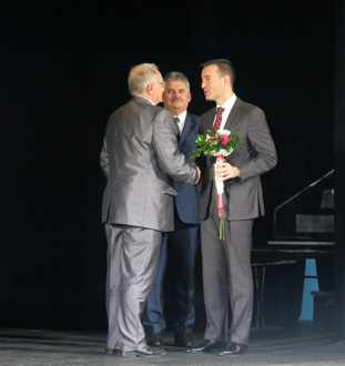 Ministri zdravotníctva a práce a sociálnych vecí Tomáš Drucker a Ján Richter na tradičnom stretnutí s dôchodcami