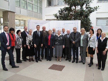 Minister zdravotníctva Tomáš Drucker na pôde MZ SR prijal zástupcov Jednoty dôchodcov Slovenska