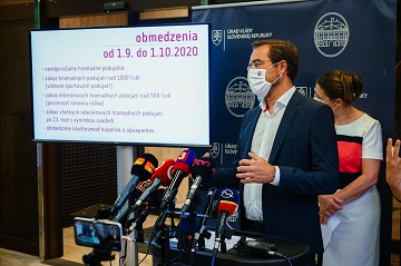 Minister zdravotníctva Marek Krajčí po rokovaní konzília epidemiológov
