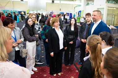 Minister zdravotníctva K. Šaško - Podujatie MediFutura - Tvoja budúcnosť je na Slovensku - Sme jeden tím