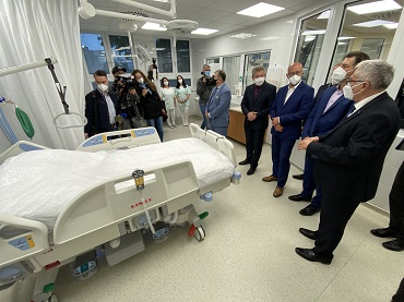 Minister zdravotníctva SR Vladimír Lengvarský na návšteve nemocnice v Bardejove