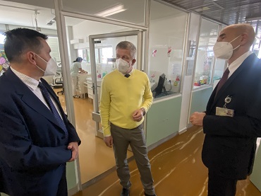 Minister zdravotníctva Vladimír Lengvarský navštívil košické nemocnice