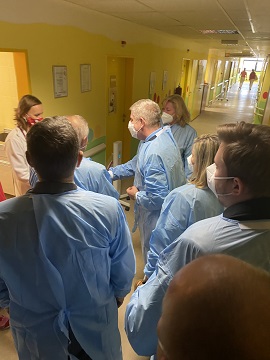 Minister zdravotníctva SR Vladimír Lengvarský navštívil nemocnice v Trstenej a Liptovskom Mikuláši