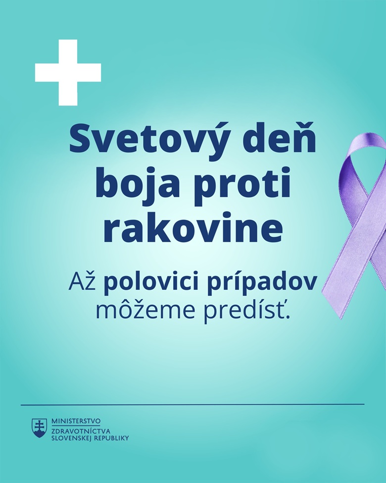 Pripomíname si Svetový deň boja proti rakovine