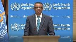 šéf Svetovej zdravotníckej organizácie (WHO) Tedros Adhanom Ghebreyesus