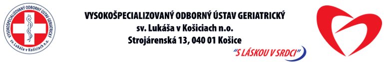 Vysokošpecializovaný odborný ústav geriatrický sv. Lukáša v Košiciach n.o.