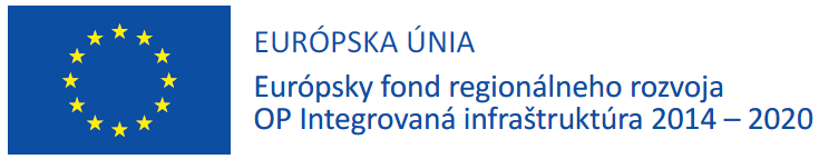 Európsky fond regionálneho rozvoja - OP Integrovaná infraštruktúra 2014 – 2020