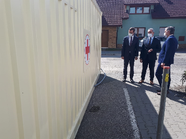 Minister zdravotníctva Marek Krajčí vo Fakultnej nemocnici v Trenčíne Minister zdravotníctva Marek Krajčí vo Fakultnej nemocnici v Trenčíne